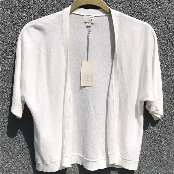 Short Sleeve Cardigan Sz 